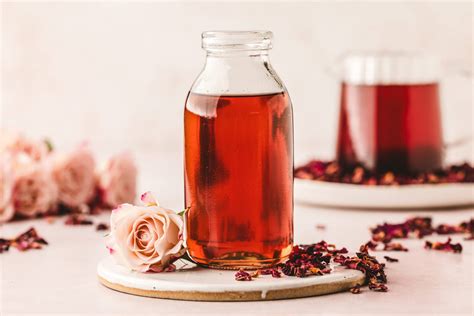 How to Make Rose Simple Syrup - Dish 'n' the Kitchen