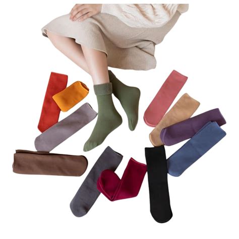 Buy DIGITAL SHOPEE Winter Thermal Multi Colour Wool Heavy Duty Warm ...