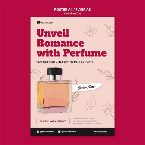 Affiche parfum PSD, modèles PSD gratuits de haute qualité à télécharger ...