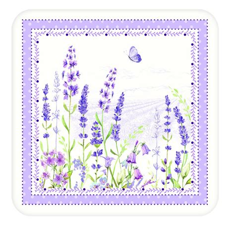 Podložky pod skleničky Lavender Field | IMA Maloobchod