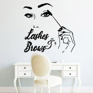 LYOMAN 60 cm Romantic eye salon beauty Wall Art Sticker Modern Decals ...
