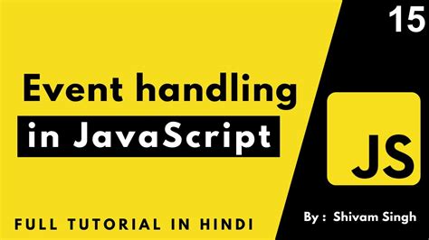 Image result for JavaScript Event Handling