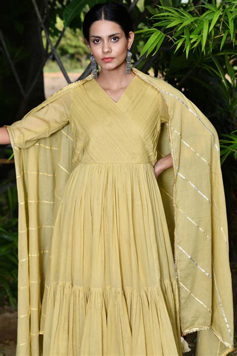 Chandan Angarkha Suit - omaanajaipur