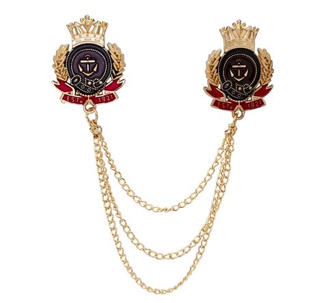 Buy Knighthood British Royal Navy Crowned Anchor with Hanging Chain ...