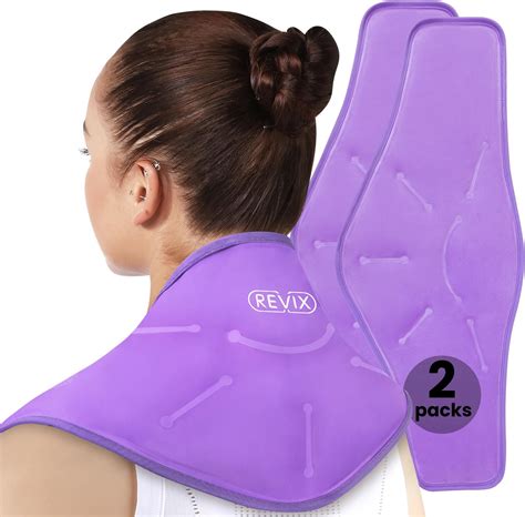 Amazon.com: RelaxCoo Neck Ice Pack Wrap, Reusable Gel Ice Pack for Neck ...