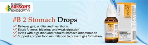 Buy Dr. Bakshi's BAKSON'S HOMOEOPATHY # B 2 Stomach Drops (30 mililitre ...