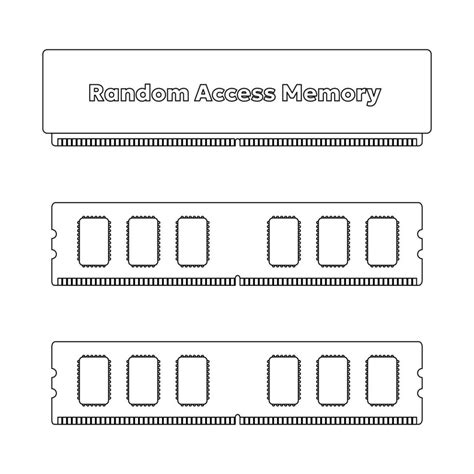 Image result for Random Access Memory Easy Drawing