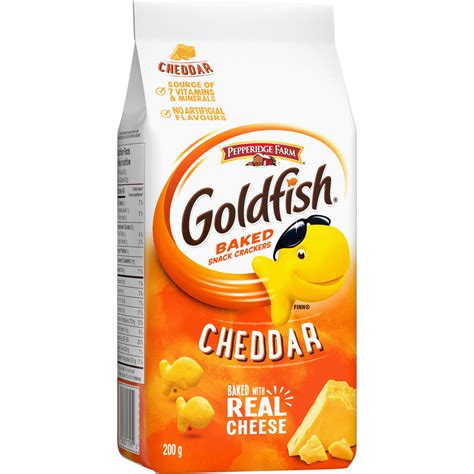 Pepperidge Farm Goldfish Cheddar Crackers, 200g/7oz