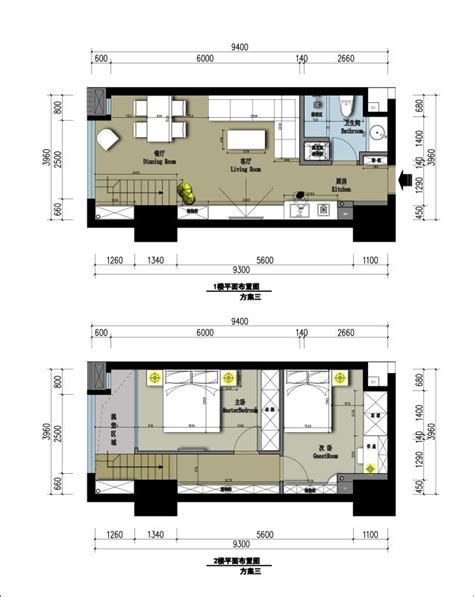 20平米小户型loft公寓装修案例图_装信通网效果图