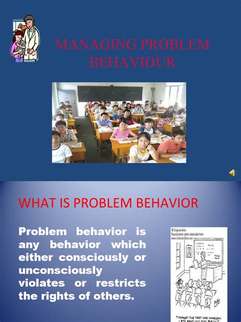 Image result for Examples of Problem Behavior