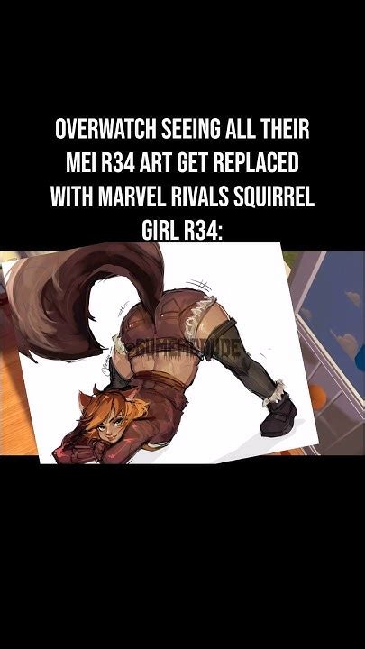 Mei vs. Squirrel Girl R34 #marvelrivals #meioverwatch #r34 - YouTube