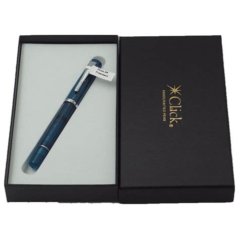 Click President Demo Sky Blue CT Fountain Pen CLK1500DSBU
