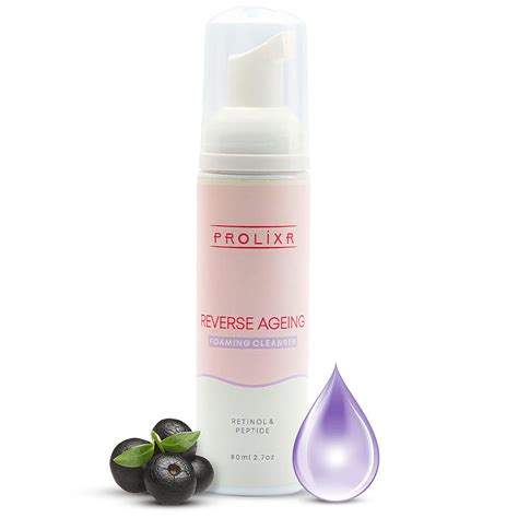 Prolixr Reverse Ageing Foaming Face Wash - Retinol & Acai Berry ...