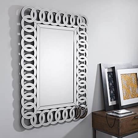 Buy VENETIAN IMAGE Decorative Wall Mirror for Living Room Entrance ...