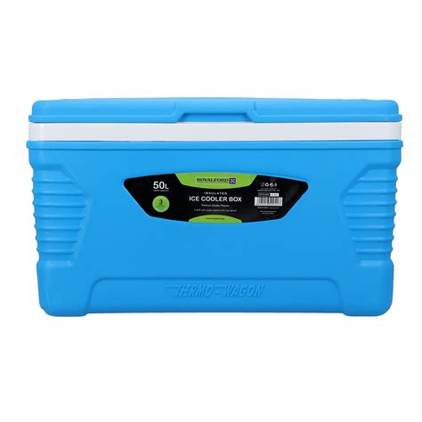 Royalford Insulated Ice Cooler Box, 50L, Rf10483 Portable Cooler Box 3 ...