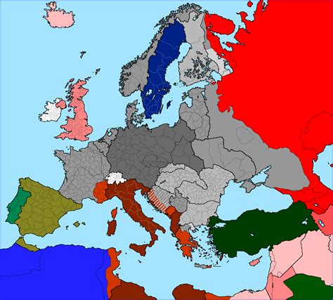 OTL 'Standard' Maps of Europe | Page 3 | Alternate History Discussion