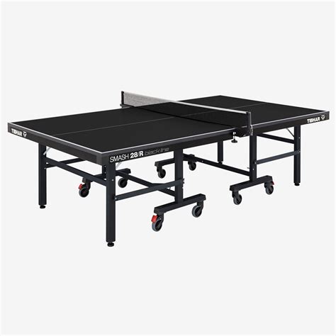 Club Table Tennis Table Smash 28/R Black Line TIBHAR | Decathlon