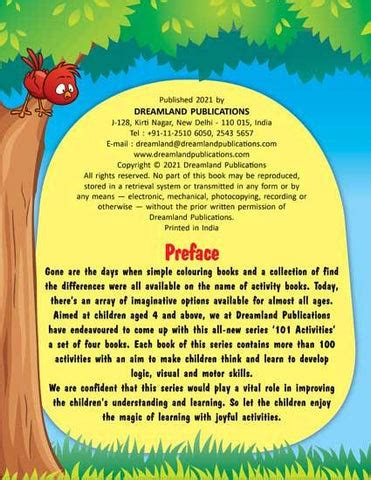 Buy Dreamland 101 Mega Activity Book - An Interactive & Activity Book ...