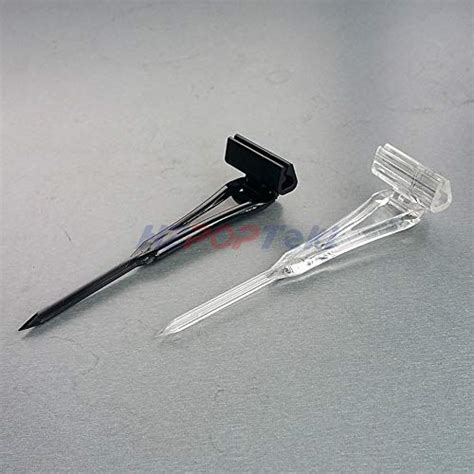 Buy Clips - POP Plastic Merchandise PC Sign Price Tag Label Card Clip ...