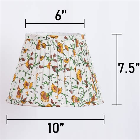 Inara Home | Handmade Lampshades | Chikankari | Linen