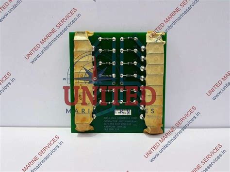 ROSS HILLS CONTROLS CONTACTOR AUCTIONEERING PCB BOARD 0509-1700-09 ...