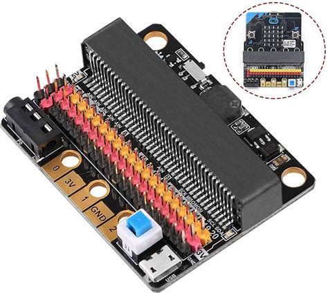 ChiMiao 3X Micro-Bit Expansion Board IOBIT V2.0 Breakout India | Ubuy