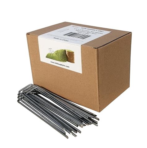 DIAMOND BRAND 6x1 inch 11GA(0.12inch) Sod Staples Garden Pins Netting ...