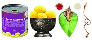 Trust n Relish by Feastive Celebrations Kesar Rajbhog Tin (1000 grams ...