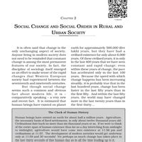 NCERT Textbook - Social Change and Social Order in Rural and Urban Society