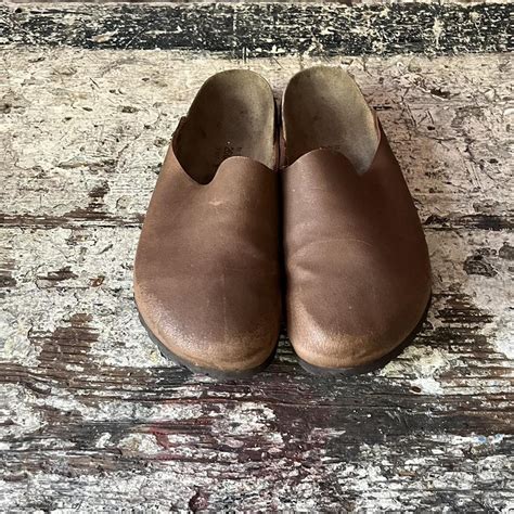 Birkenstock Women's Brown Mules | Depop