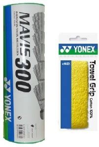 YONEX Combo of two- One Nylon Shuttle cock (Pack of 6) and One ...