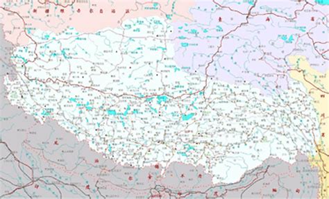 西藏基本概况---西藏地图 -- 中国发展门户网