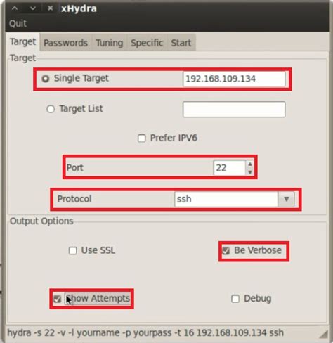 Server Hacking From Remote PC Using Hydra Via SSH Dictionary Attack In ...