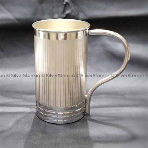 Buy Silver Coffee Mug Online | 990 BIS Hallmark | SilverStore ...