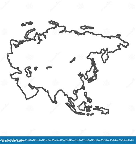 Asia Map Outline 的图像结果