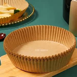 Signamio Air Fryer Paper Sheets - 100 Pcs Airfryer Paper Sheets, Air ...