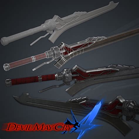 ArtStation - Red Queen (Devil May Cry 4)