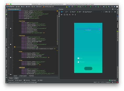 Image result for How to Create View Text Button On Button Android Studio