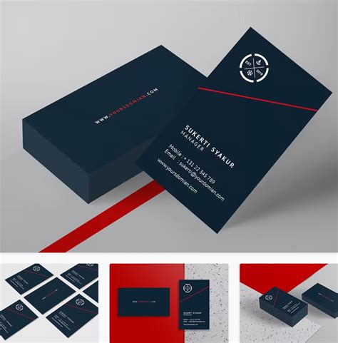 100 Fresh InDesign Business Card Templates | Redokun Blog
