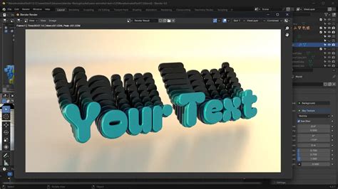 Image result for Blender 2D Animation Text