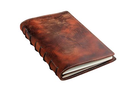 Vintage Leather Bound Journal 49216652 PNG