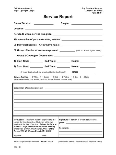 Image result for Service Report Email Example