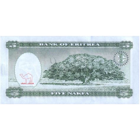 ERITREA 5 NAKFA 1997 P-2 UNC – Stampboxx
