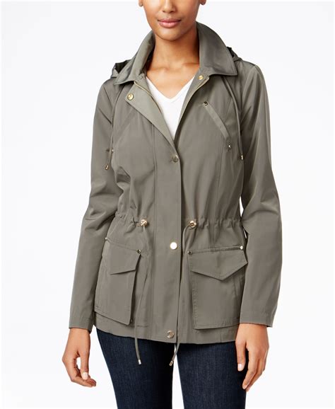 Charter Club Petite Hooded Anorak Jacket, Only at Macy's - Jackets ...