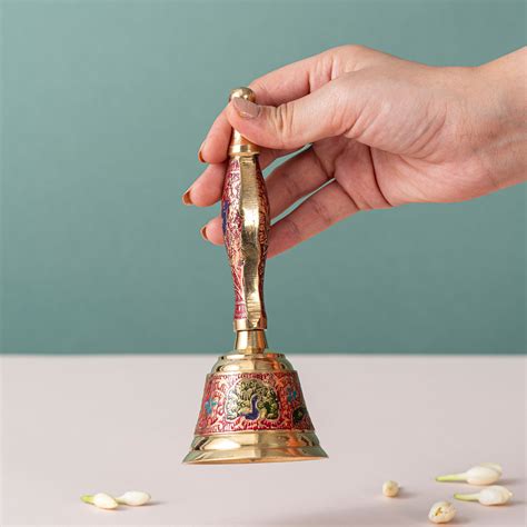 Elegant Brass Pooja Bell – Nestroots