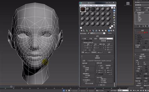3Dmax人物建模入门：女性头部结构布线详解_哔哩哔哩 (゜-゜)つロ 干杯~-bilibili