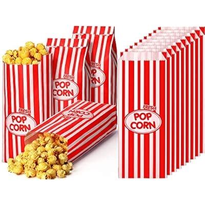 Sherr 1000 Pcs 1oz Popcorn Bags Bulk Red Retro India | Ubuy