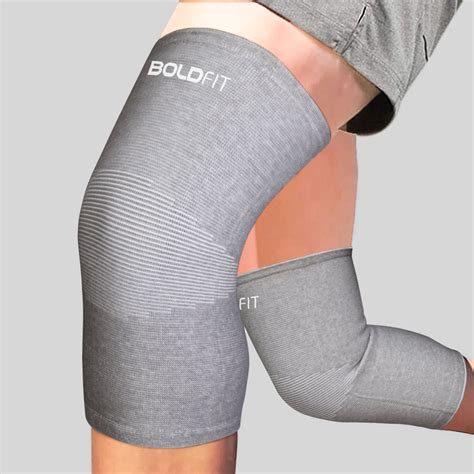 Classic Knee Sleeve - Grey – Boldfit