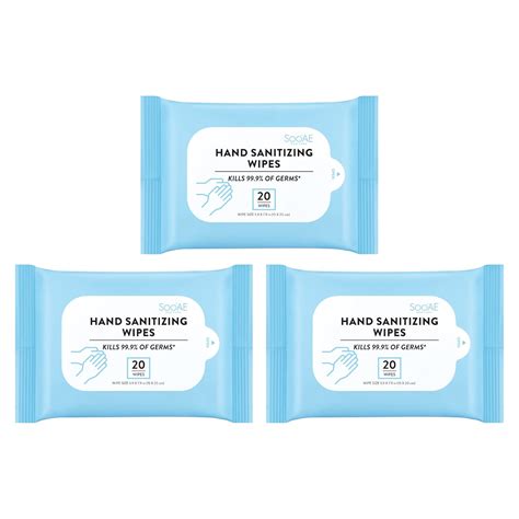 Amazon.com : Soo'AE Hand Sanitizing wipe (Wipe [Wet Tissue], 20 wipes ...