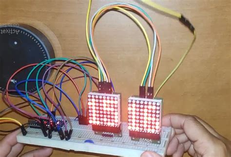 Image result for Dot-Matrix Uhr Arduino